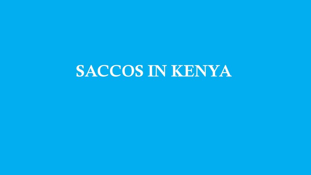 List of saccos in kenya 2022