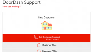 Doordash Contacts: Customer Service Number