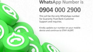 gtbank customer care whatsapp number